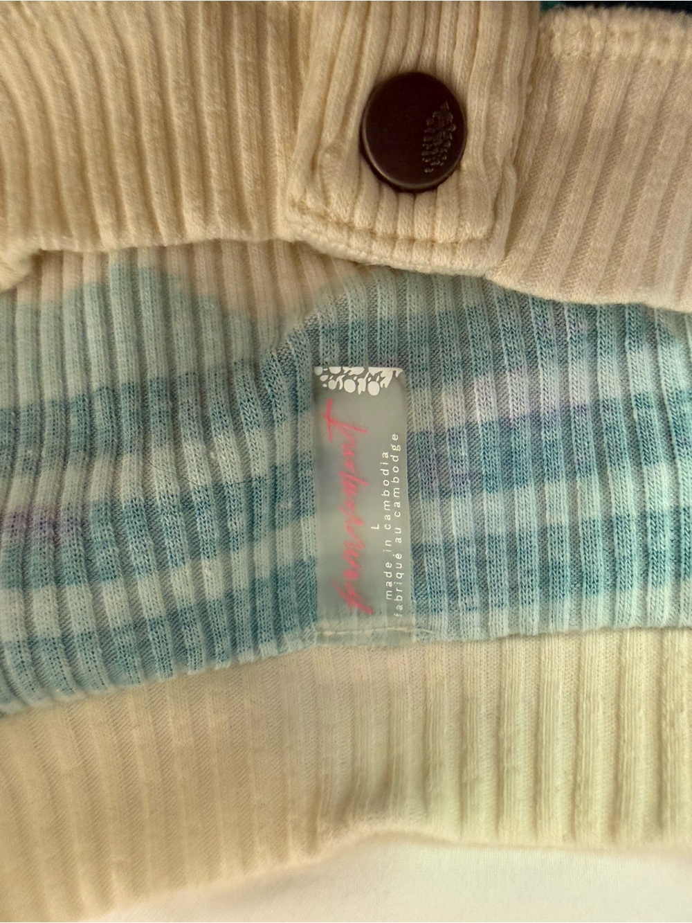 Free People Movement Rally Ski Ribbed Henley Large - Picture 5 of 8